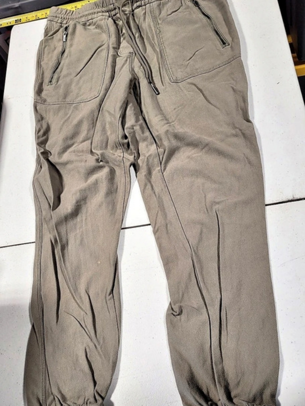 C&C California Utility Cargo Jogger Pants Gray Small